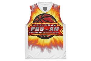 PRO-AM BASKETBALL Recycled Unisex Basketball Jersey 